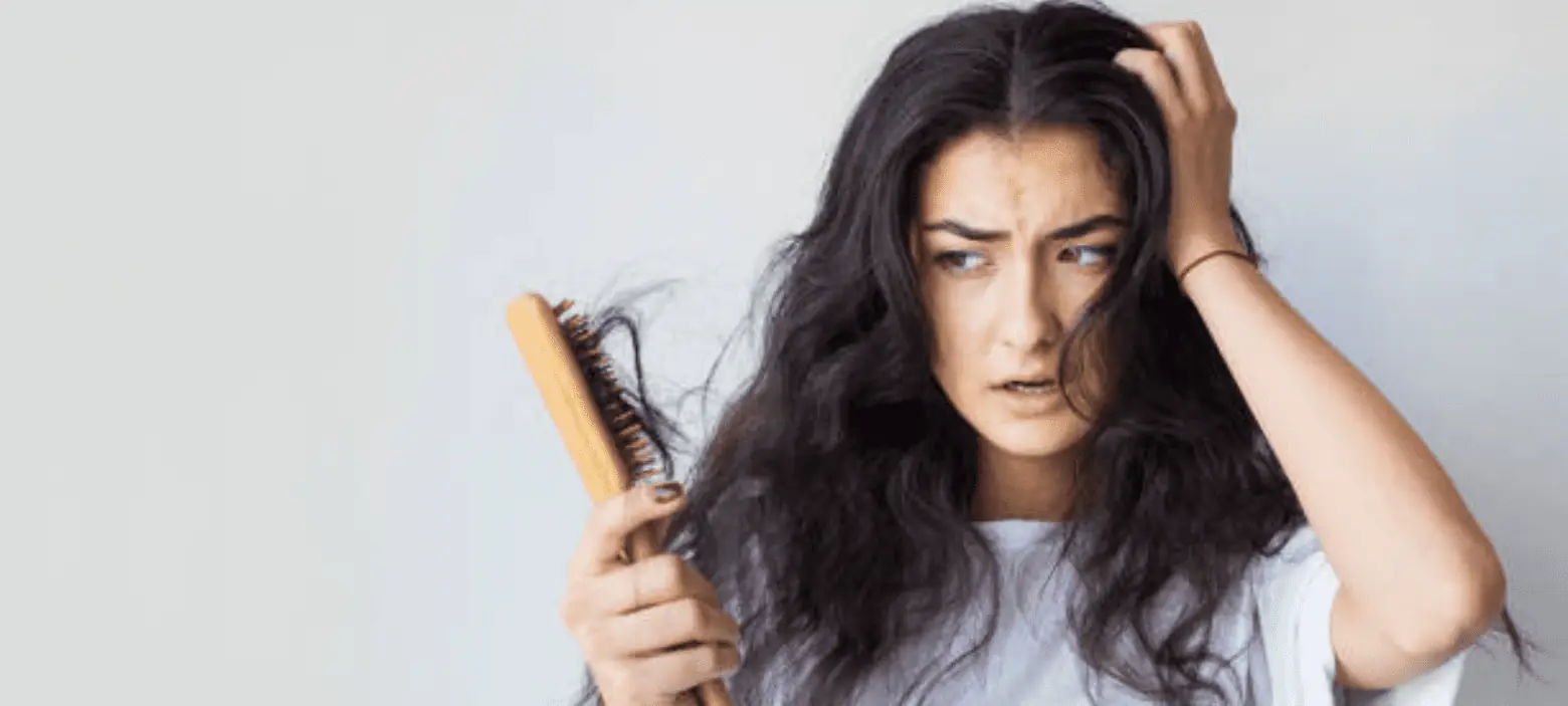 تأثير التوتر على الشعر