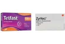 الفرق بين دواء زيرتك - Zyrtec وتلفاست - Telfast