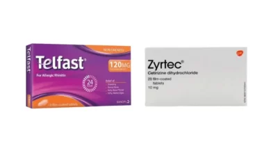 الفرق بين دواء زيرتك - Zyrtec وتلفاست - Telfast