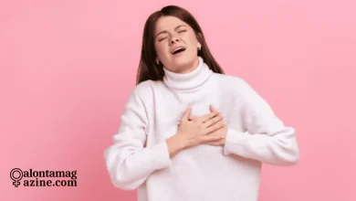 ألم القفص الصدري عند المرأة